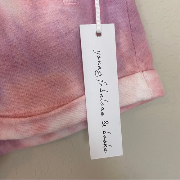 NWT Young Fabulous & Broke Tie Dye Shorts - Picture 2 of 6
